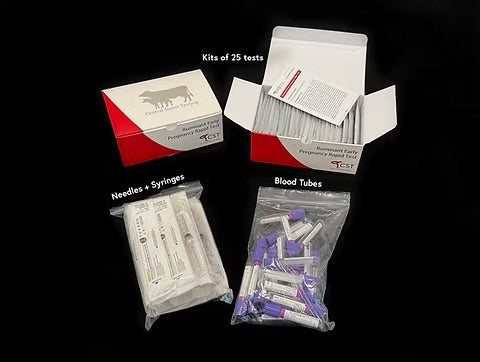 Chute-Side Ruminant Pregnancy Test - Kit of 25